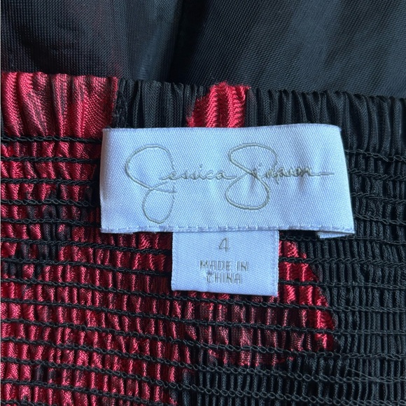 JESSICA SIMPSON FLORAL MINI DRESS - Picture 4 of 6